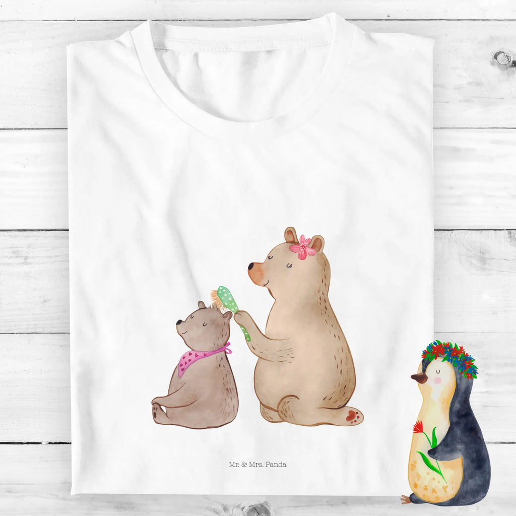 Organic Kinder T-Shirt Bär mit Kind Kinder T-Shirt Mädchen, Kinder T-Shirt, Kinder T-Shirt Jungen, Familie, Vatertag, Muttertag, Bruder, Schwester, Mama, Papa, Oma, Opa, Mutti, Mutter, Geschenk