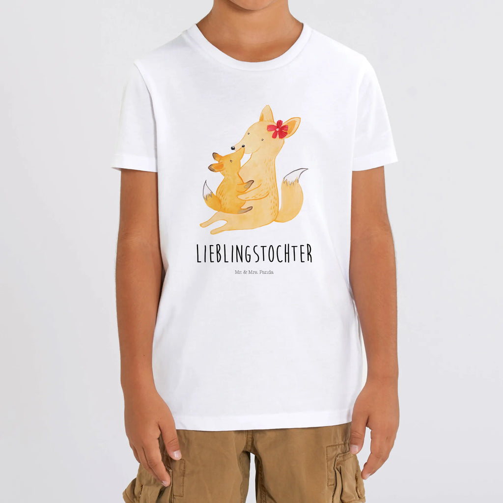 Organic Kinder T-Shirt Fuchs Mama Kinder T-Shirt Jungen, Kinder T-Shirt Mädchen, Kinder T-Shirt, Oma, Bruder, Muttertag, Vatertag, Papa, Familie, Mama, Opa, Schwester, Lieblingstochter, Tochter, Geschenk, Beste Tochter, Mutter