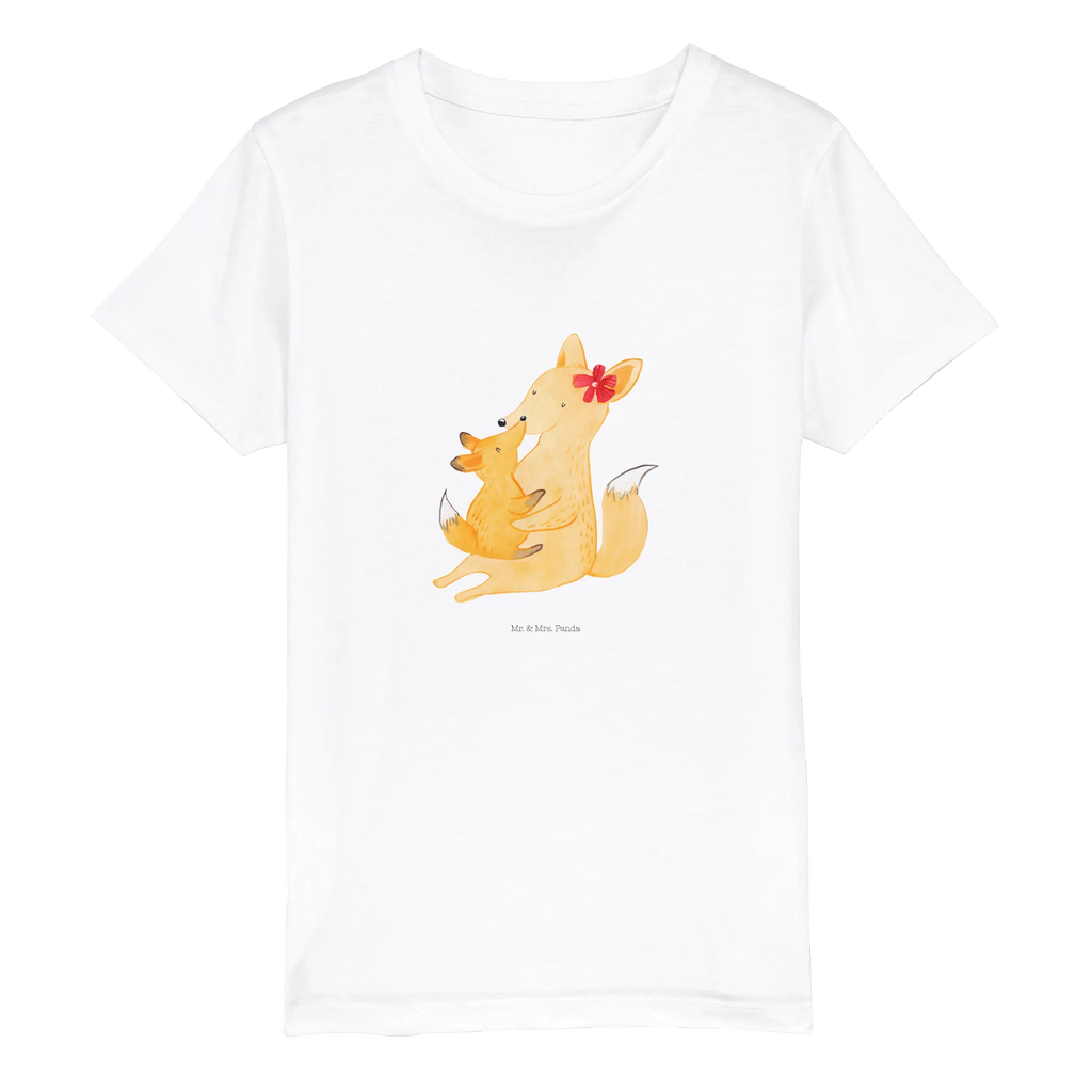 Organic Kinder T-Shirt Fuchs Mama Kinder T-Shirt Jungen, Kinder T-Shirt Mädchen, Kinder T-Shirt, Oma, Bruder, Muttertag, Vatertag, Papa, Familie, Mama, Opa, Schwester, Lieblingstochter, Tochter, Geschenk, Beste Tochter, Mutter