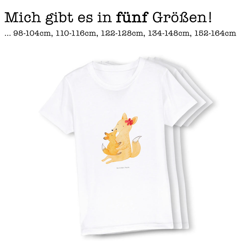 Organic Kinder T-Shirt Fuchs Mama Kinder T-Shirt Jungen, Kinder T-Shirt Mädchen, Kinder T-Shirt, Oma, Bruder, Muttertag, Vatertag, Papa, Familie, Mama, Opa, Schwester, Lieblingstochter, Tochter, Geschenk, Beste Tochter, Mutter