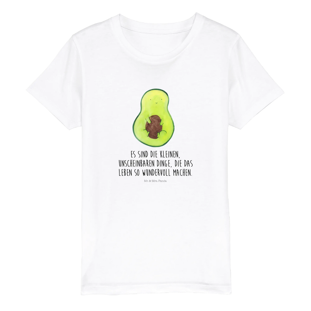 Organic Kinder T-Shirt Avocado Kern Kinder T-Shirt Mädchen, Kinder T-Shirt Jungen, Kinder T-Shirt, Gesund, Avocado, Veggie, Vegan, Avocadokern, Spruch Leben, Avokado, Kern, Pflanze