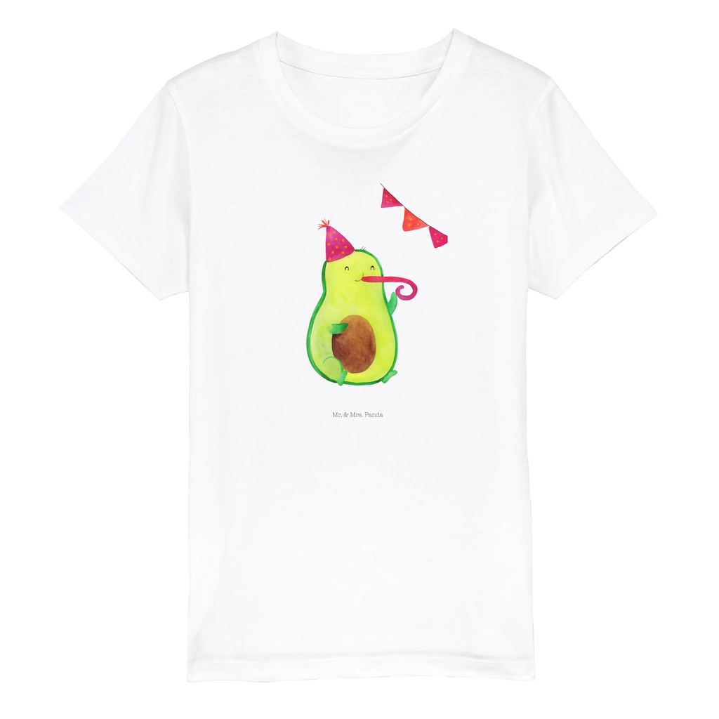 Organic Kids T-Shirt avocado party time Kinder T-Shirt Jungen, Kinder T-Shirt Mädchen, Kinder T-Shirt, Gesund, Avocado, Veggie, Vegan