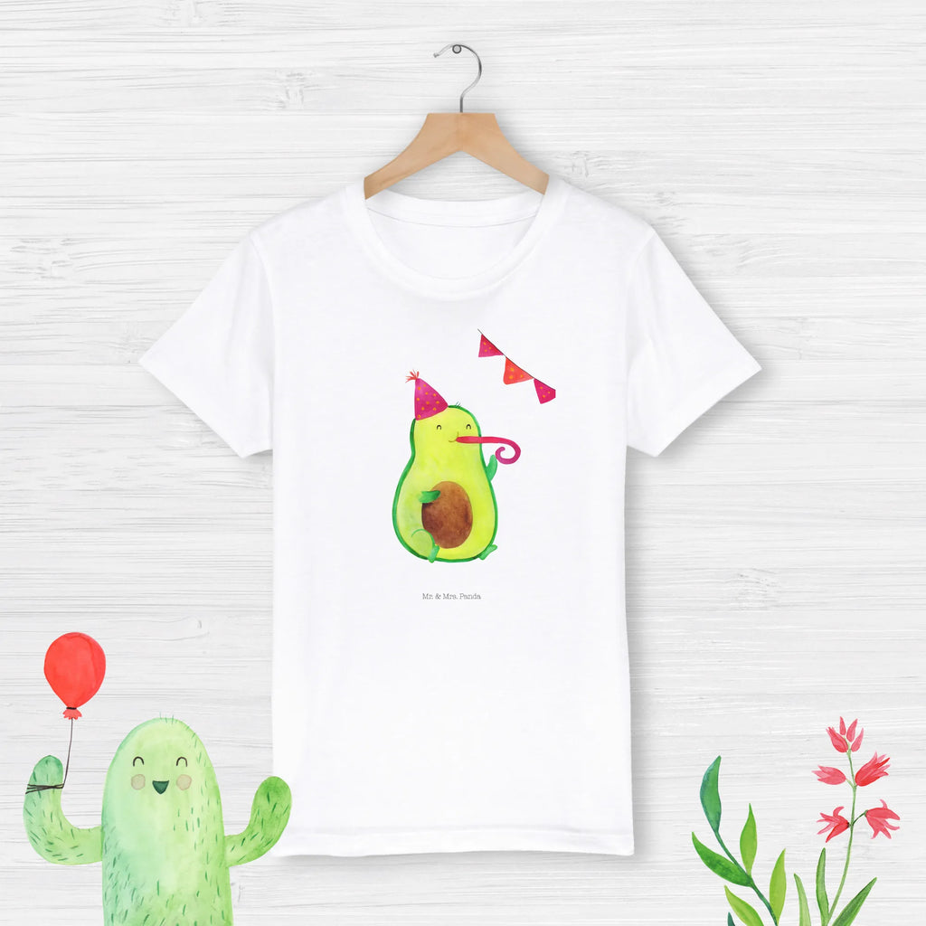 Organic Kids T-Shirt avocado party time Kinder T-Shirt Jungen, Kinder T-Shirt Mädchen, Kinder T-Shirt, Gesund, Avocado, Veggie, Vegan