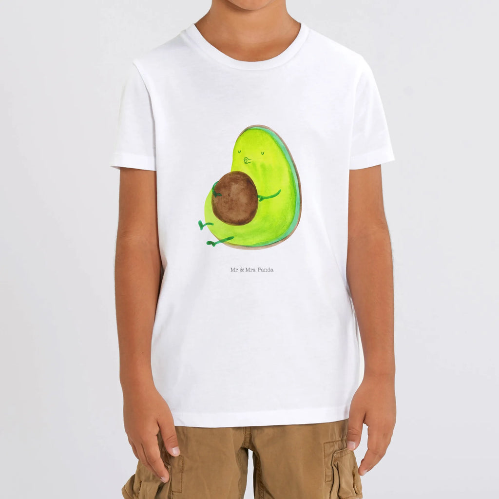 Organic Kids T-Shirt avocado Pipes Kinder T-Shirt Jungen, Kinder T-Shirt Mädchen, Kinder T-Shirt, Gesund, Avocado, Veggie, Vegan, Ernährung, Abnehmen, Diät, dick sein