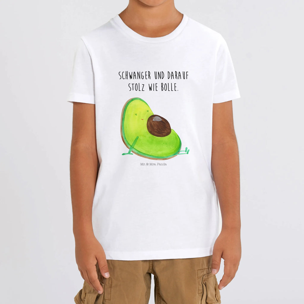 Organic Kids T-Shirt avocado pregnancy Kinder T-Shirt Jungen, Kinder T-Shirt Mädchen, Kinder T-Shirt, Gesund, Avocado, Veggie, Vegan, Babyparty, Schwanger, Babyshower, Schwangerschaft