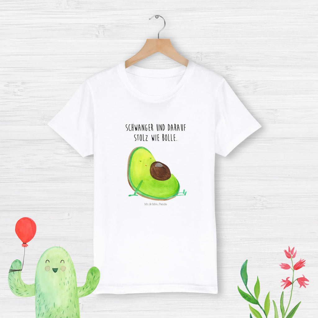 Organic Kids T-Shirt avocado pregnancy Kinder T-Shirt Jungen, Kinder T-Shirt Mädchen, Kinder T-Shirt, Gesund, Avocado, Veggie, Vegan, Babyparty, Schwanger, Babyshower, Schwangerschaft