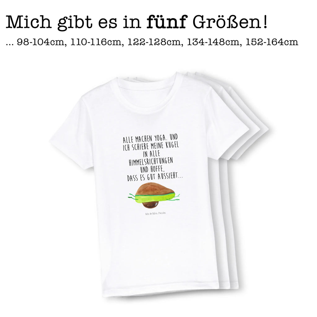 Organic Kinder T-Shirt Avocado Yoga Kinder T-Shirt Jungen, Kinder T-Shirt, Kinder T-Shirt Mädchen, Gesund, Avocado, Veggie, Vegan, Avocado Yoga Vegan