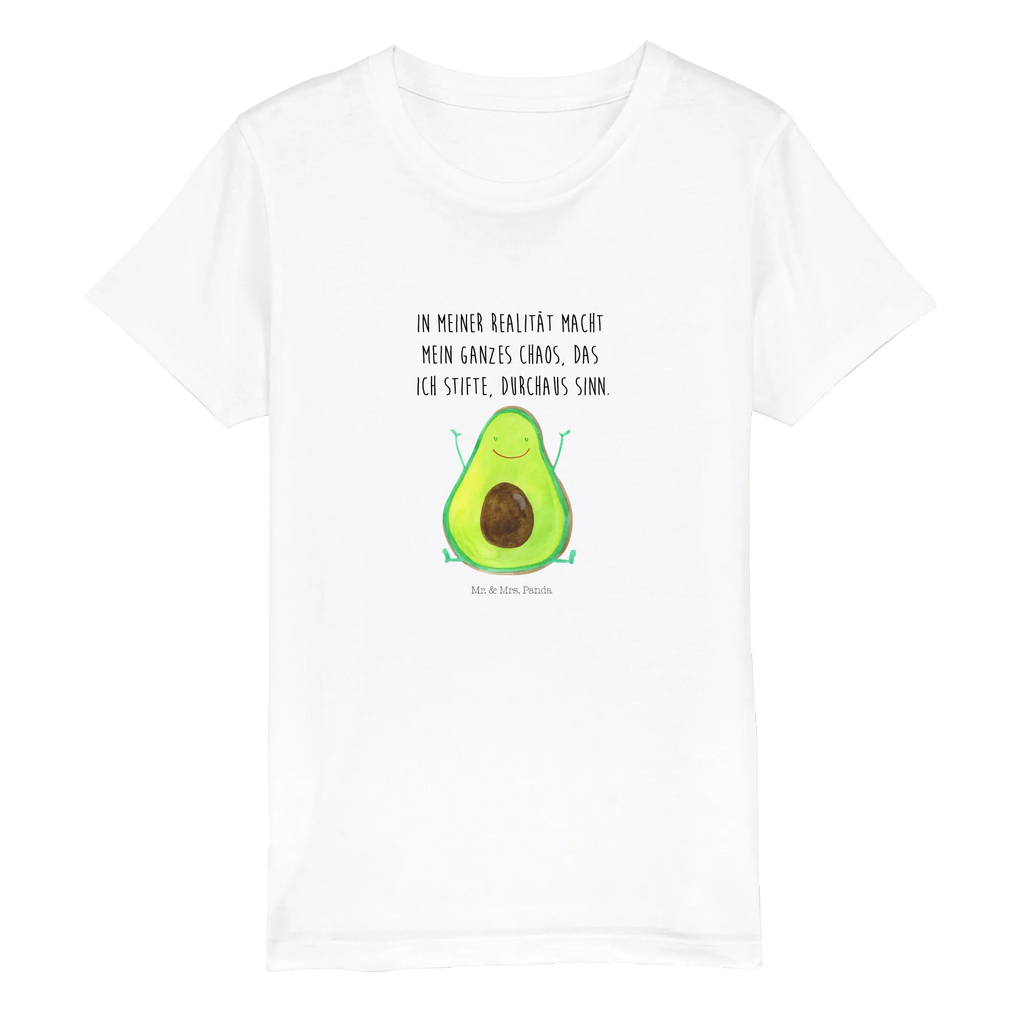 Organic Kids T-Shirt avocado Happy Kinder T-Shirt Jungen, Kinder T-Shirt, Kinder T-Shirt Mädchen, Gesund, Avocado, Veggie, Vegan, Chaos