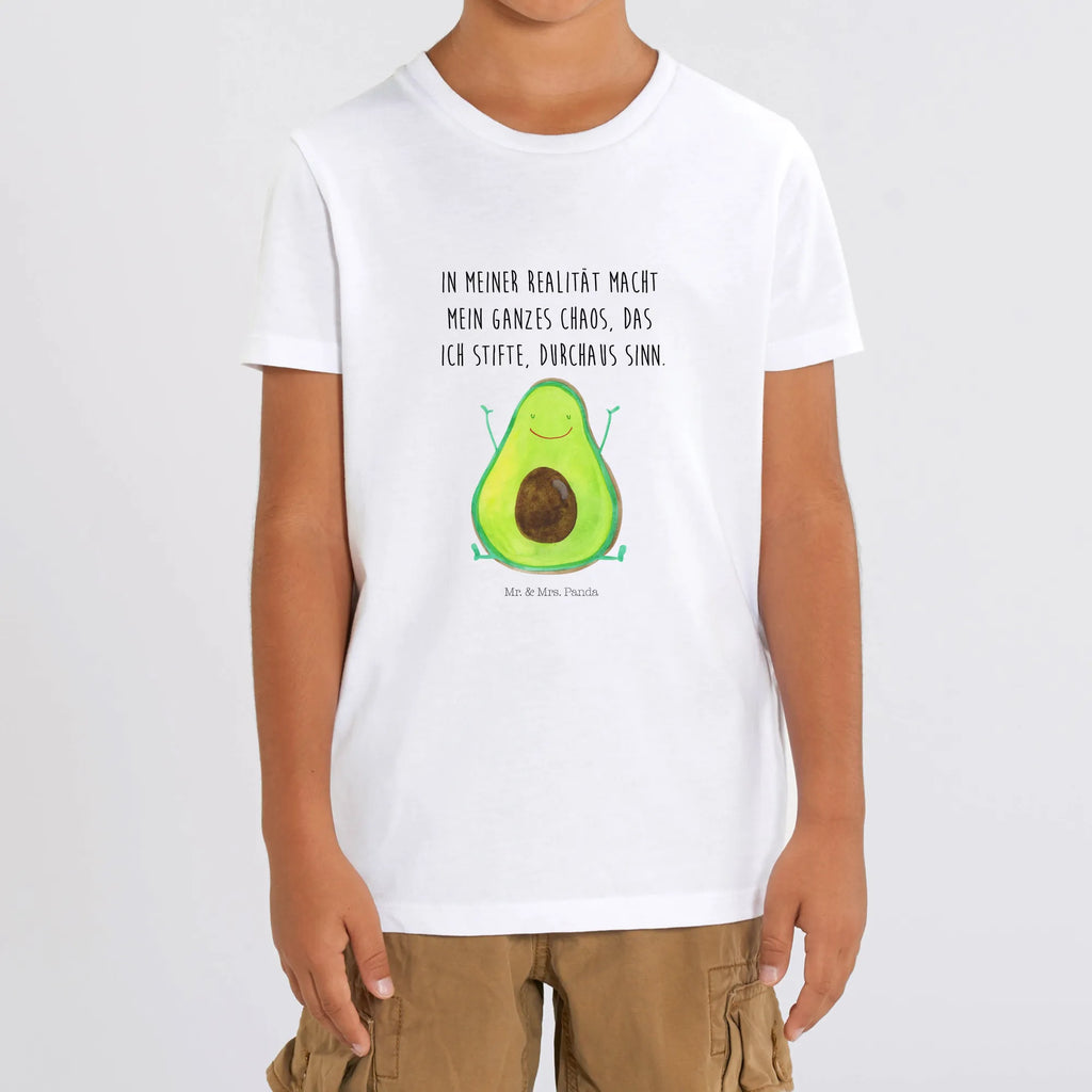 Organic Kids T-Shirt avocado Happy Kinder T-Shirt Jungen, Kinder T-Shirt, Kinder T-Shirt Mädchen, Gesund, Avocado, Veggie, Vegan, Chaos