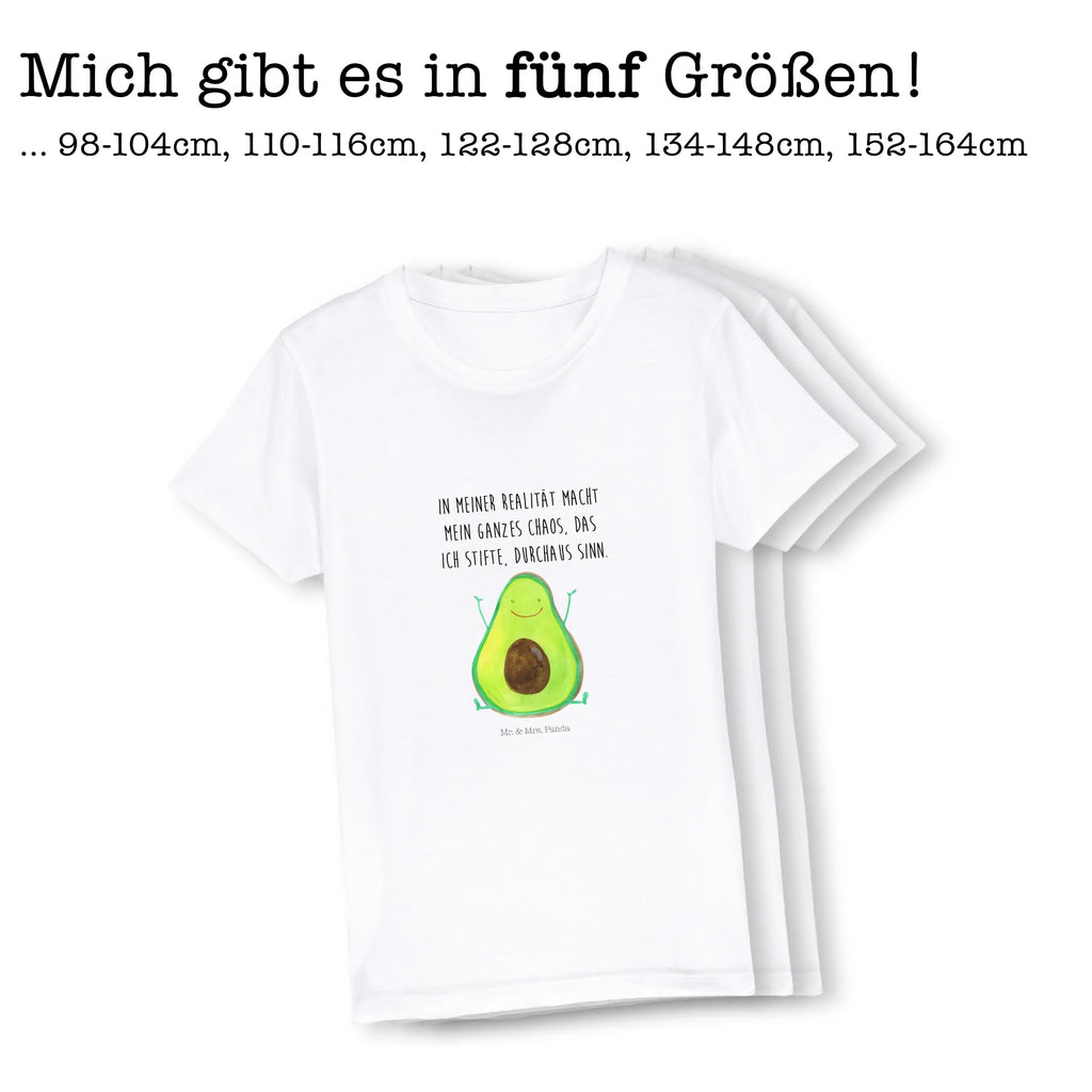 Organic Kids T-Shirt avocado Happy Kinder T-Shirt Jungen, Kinder T-Shirt, Kinder T-Shirt Mädchen, Gesund, Avocado, Veggie, Vegan, Chaos