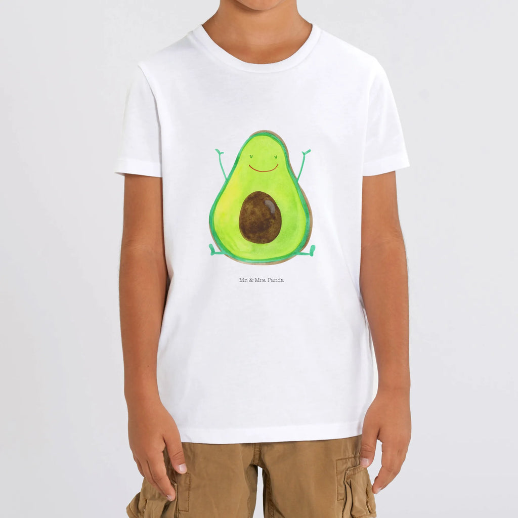 Organic Kids T-Shirt avocado Happy Kinder T-Shirt Jungen, Kinder T-Shirt, Kinder T-Shirt Mädchen, Gesund, Avocado, Veggie, Vegan, Chaos