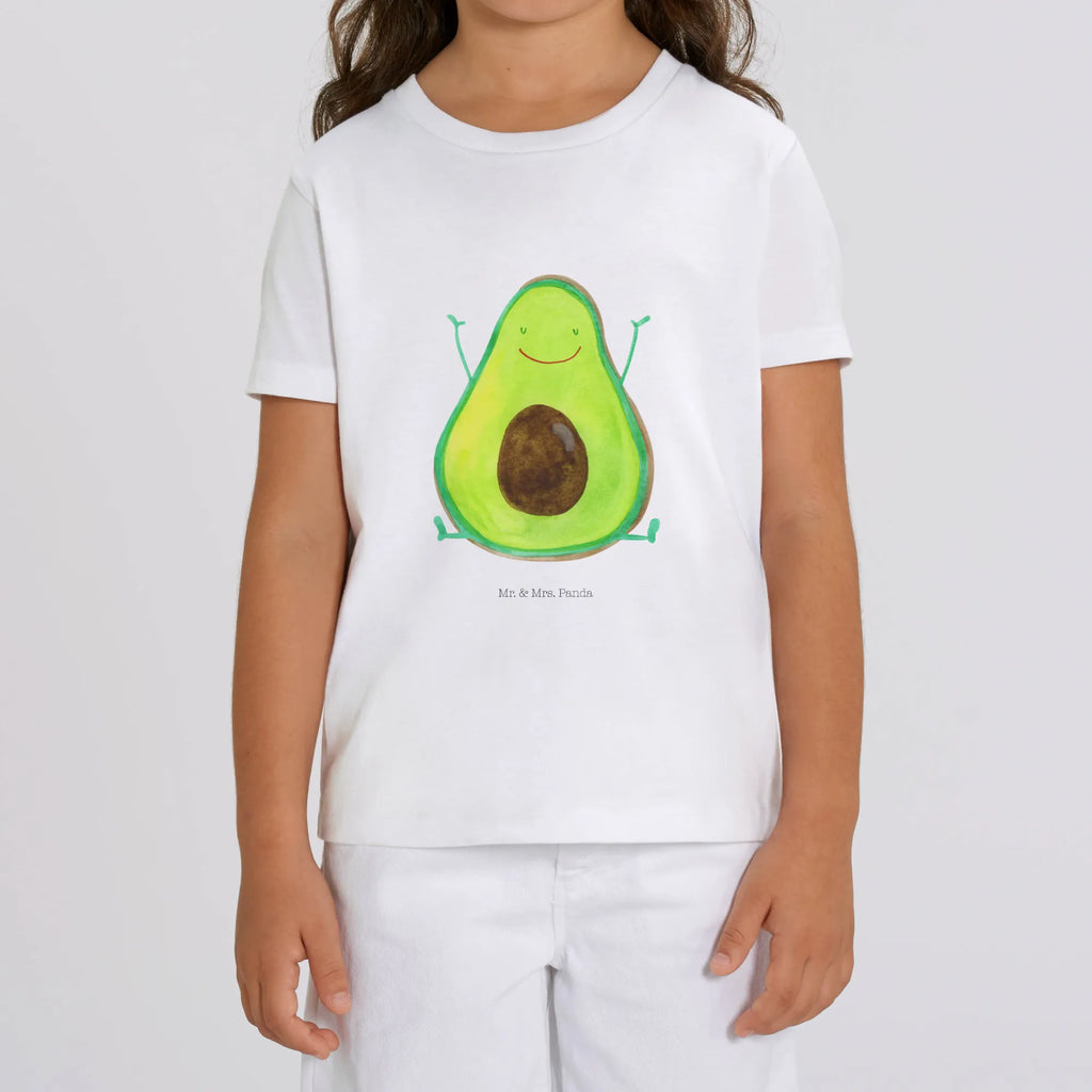 Organic Kids T-Shirt avocado Happy Kinder T-Shirt Jungen, Kinder T-Shirt, Kinder T-Shirt Mädchen, Gesund, Avocado, Veggie, Vegan, Chaos