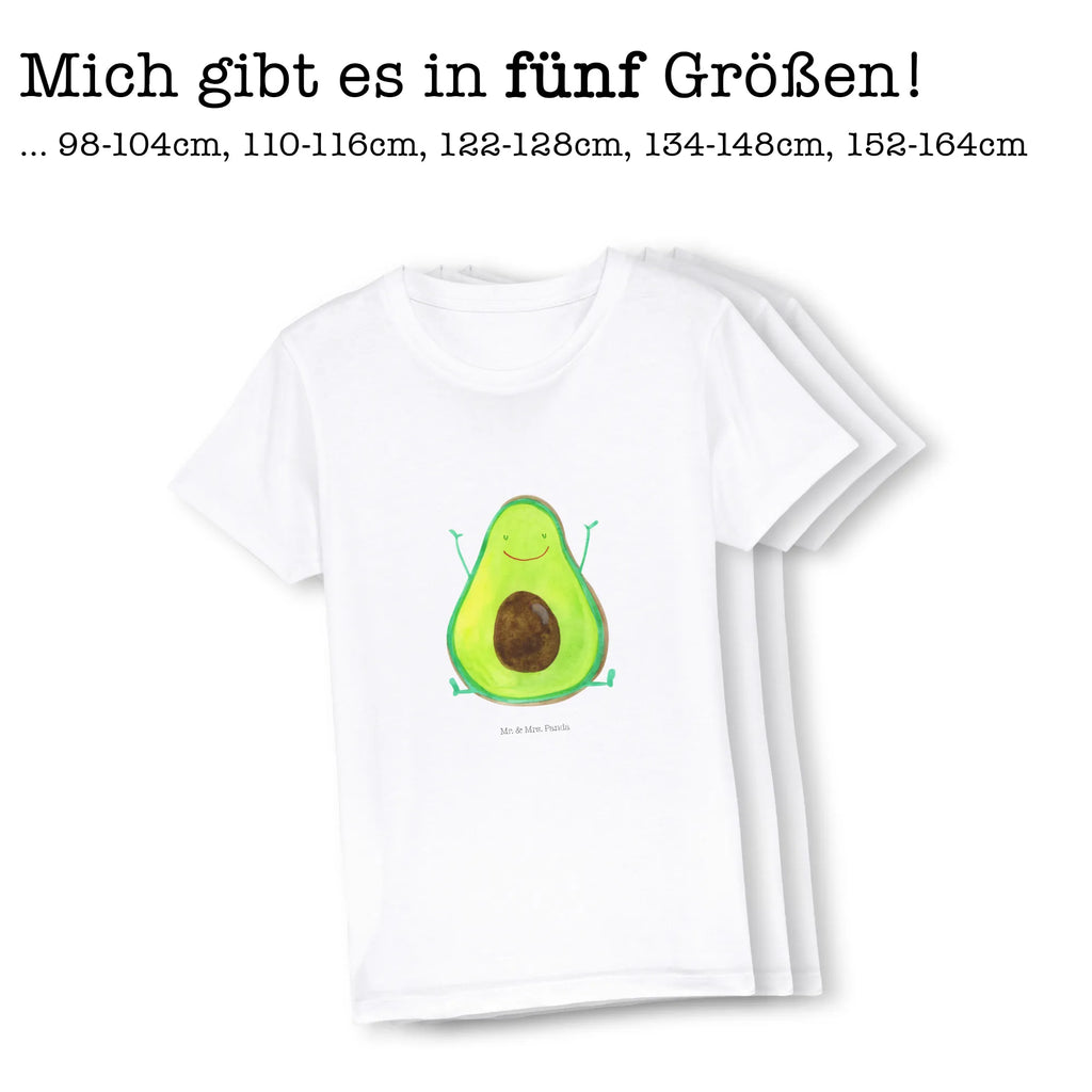 Organic Kids T-Shirt avocado Happy Kinder T-Shirt Jungen, Kinder T-Shirt, Kinder T-Shirt Mädchen, Gesund, Avocado, Veggie, Vegan, Chaos