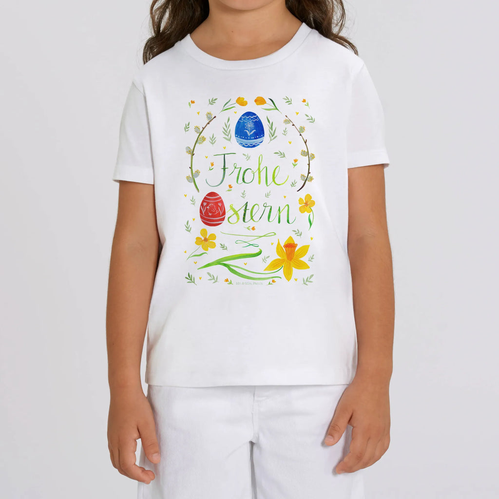 Organic Kinder T-Shirt Frohe Ostern Kinder T-Shirt Jungen, Kinder T-Shirt Mädchen, Kinder T-Shirt, Osterdeko, Ostern Kinder, Ostergeschenke Kinder, Ostern Geschenk, Geschenke zu Ostern, Ostergeschenke, Ostern, Osternest, Osterhase, Osterblume, Weidenkätzchen. Lettering, Bemalte Ostereier, Frohe Ostern, Ostergrüße, Osterei