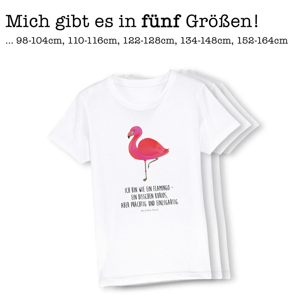Organiczna koszulka dziecięca Flamingo Klasyczny Kinder T-Shirt Mädchen, Kinder T-Shirt Jungen, Kinder T-Shirt, Flamingo, Einzigartig, Freundin, Selbstliebe, Außenseiter, für mich, Freundinnen, Geschwister, Sohn, Spruch, Tochter, ich, Stolz