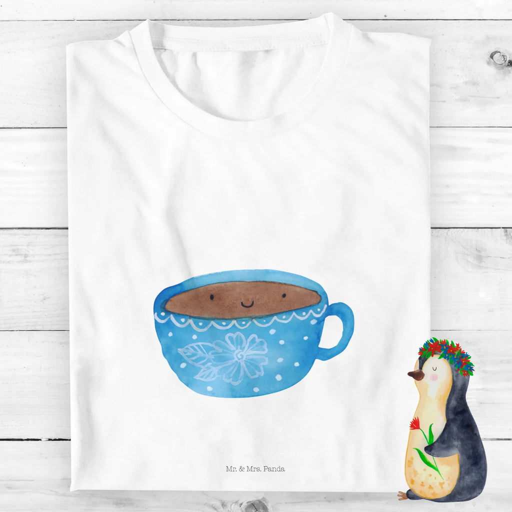Organic Kinder T-Shirt Kaffee Tasse Kinder T-Shirt Jungen, Kinder T-Shirt Mädchen, Kinder T-Shirt, Gute Laune, Tiere, Tiermotive, Lustige Sprüche, Kaffee, Glücklich, Tasse, Genuss, Geschmack, Liebe