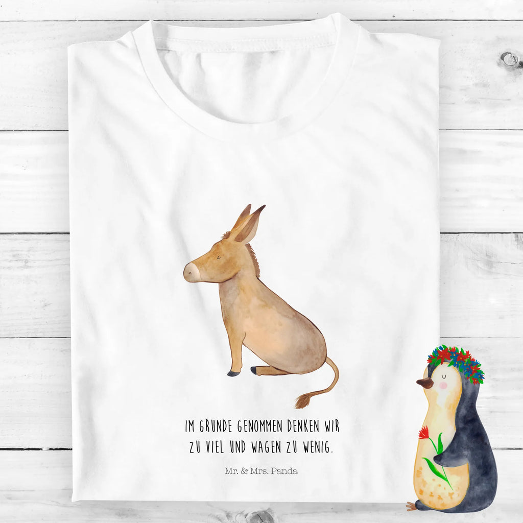 Organic Kids T-Shirt Donkey Kinder T-Shirt Mädchen, Kinder T-Shirt, Kinder T-Shirt Jungen, Gute Laune, Tiermotive, Tiere, Lustige Sprüche, Erfolg, Zuversicht, Lebensglück, Ziel, Weisheit, Lebensziel, Esel, Lebensmut, Mut, Tapferkeit, Positive Gedanken