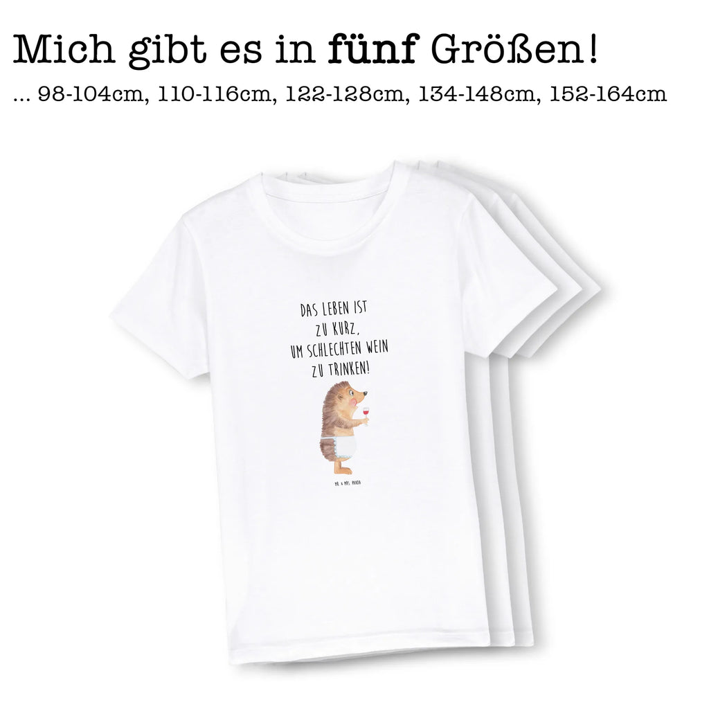 Organic Kinder T-Shirt Igel Wein Kinder T-Shirt, Kinder T-Shirt Jungen, Kinder T-Shirt Mädchen, Gute Laune, Tiere, Tiermotive, Lustige Sprüche, Igel, Weißwein, Geschenk Weinliebhaber, Weinglas, Wein Deko, Wein trinken, Geschenk Weintrinker, Rotwein, Wein Spruch