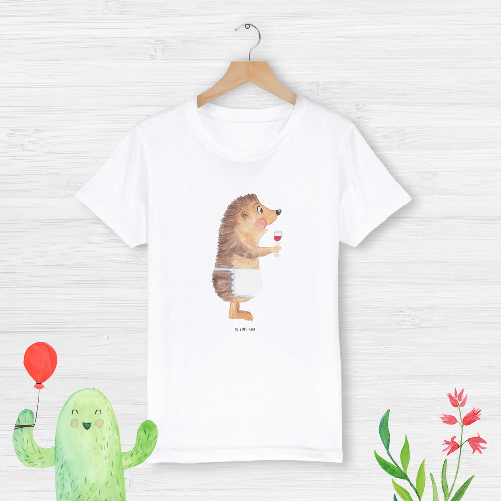 Organic Kinder T-Shirt Igel Wein Kinder T-Shirt, Kinder T-Shirt Jungen, Kinder T-Shirt Mädchen, Gute Laune, Tiere, Tiermotive, Lustige Sprüche, Igel, Weißwein, Geschenk Weinliebhaber, Weinglas, Wein Deko, Wein trinken, Geschenk Weintrinker, Rotwein, Wein Spruch
