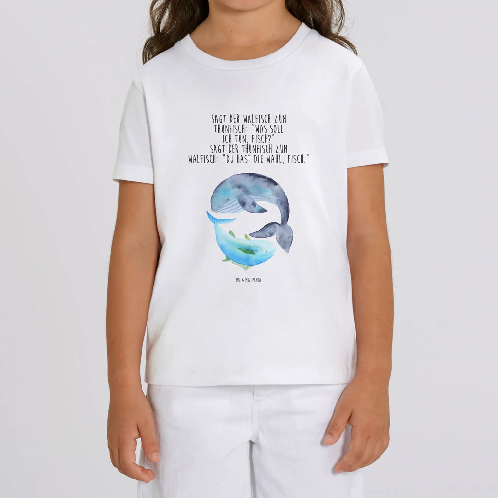 Organic Kinder T-Shirt Walfisch Thunfisch Kinder T-Shirt Jungen, Kinder T-Shirt, Kinder T-Shirt Mädchen, Gute Laune, Tiere, Tiermotive, Lustige Sprüche, Wal, Spruch Lustig, Witz, Spruch Des Tages, Tunfisch, Flachwitz Geschenk, Wahl, Wortwitz Lustig, Flachwitz