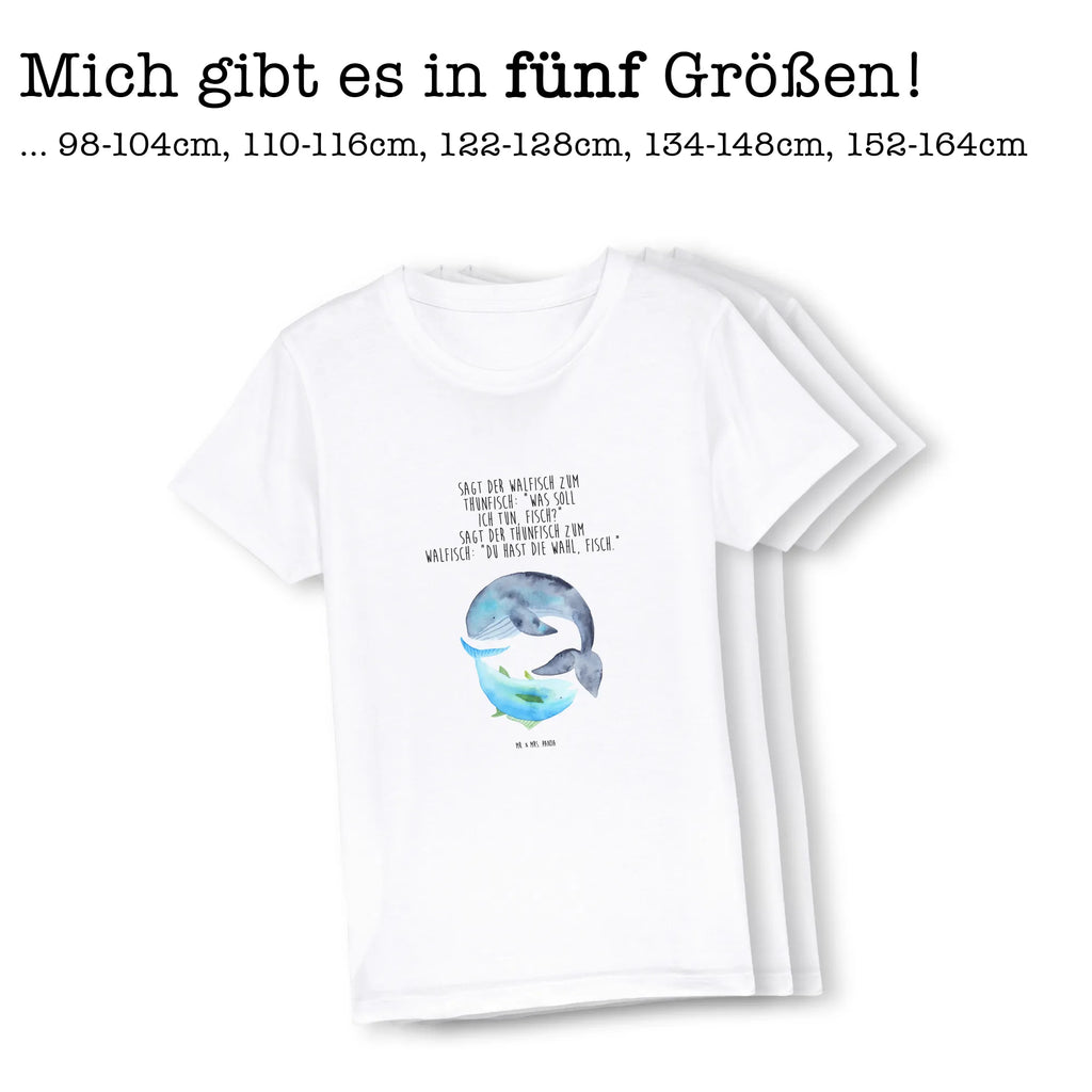 Organic Kinder T-Shirt Walfisch Thunfisch Kinder T-Shirt Jungen, Kinder T-Shirt, Kinder T-Shirt Mädchen, Gute Laune, Tiere, Tiermotive, Lustige Sprüche, Wal, Spruch Lustig, Witz, Spruch Des Tages, Tunfisch, Flachwitz Geschenk, Wahl, Wortwitz Lustig, Flachwitz