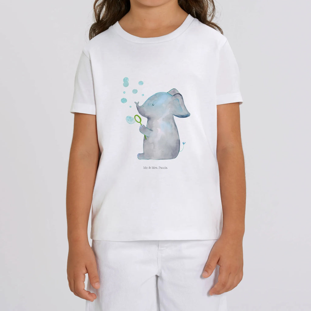 Organic Kinder T-Shirt Elefant Seifenblasen Kinder T-Shirt Mädchen, Kinder T-Shirt Jungen, Kinder T-Shirt, Gute Laune, Tiere, Tiermotive, Lustige Sprüche, Rüsseltier, Dickhäuter, Liebe, Gefühl. Daheim, Elefanten, Liebesspruch, Heimat, Seifenblasen, Elefant, Liebesbeweis