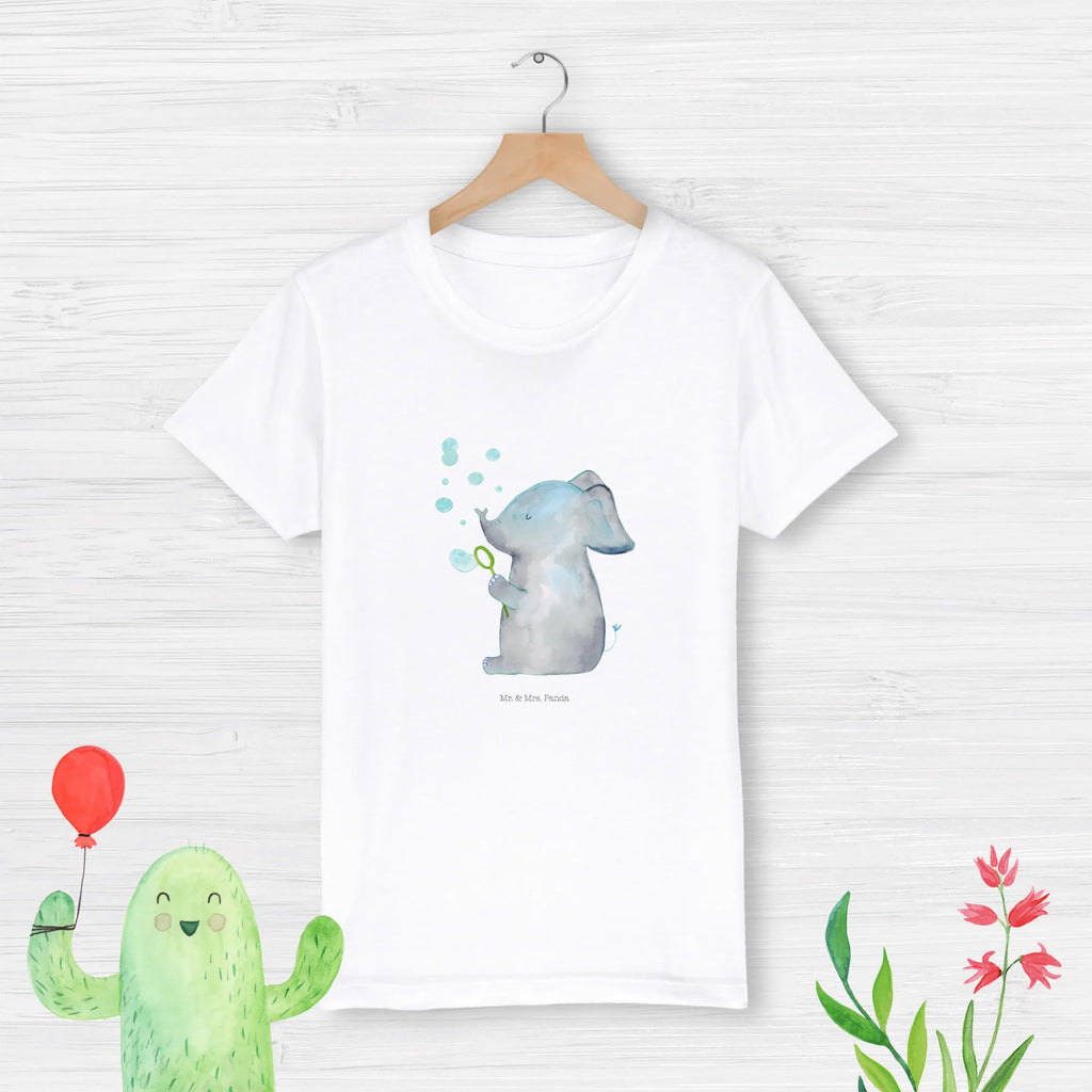Organic Kinder T-Shirt Elefant Seifenblasen Kinder T-Shirt Mädchen, Kinder T-Shirt Jungen, Kinder T-Shirt, Gute Laune, Tiere, Tiermotive, Lustige Sprüche, Rüsseltier, Dickhäuter, Liebe, Gefühl. Daheim, Elefanten, Liebesspruch, Heimat, Seifenblasen, Elefant, Liebesbeweis