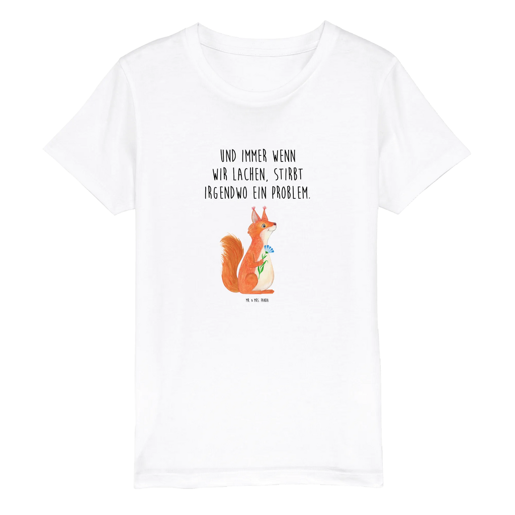 Organic Kinder T-Shirt Eichhörnchen Blume Kinder T-Shirt Jungen, Kinder T-Shirt Mädchen, Kinder T-Shirt, Tiermotive, Gute Laune, lustige Sprüche, Tiere, Motivation Sprüche, Spruch positiv, Lachen, Spaß, Spruch Deko, glücklich Spruch, Eichhörnchen, Motivation Bilder, Eichhorn