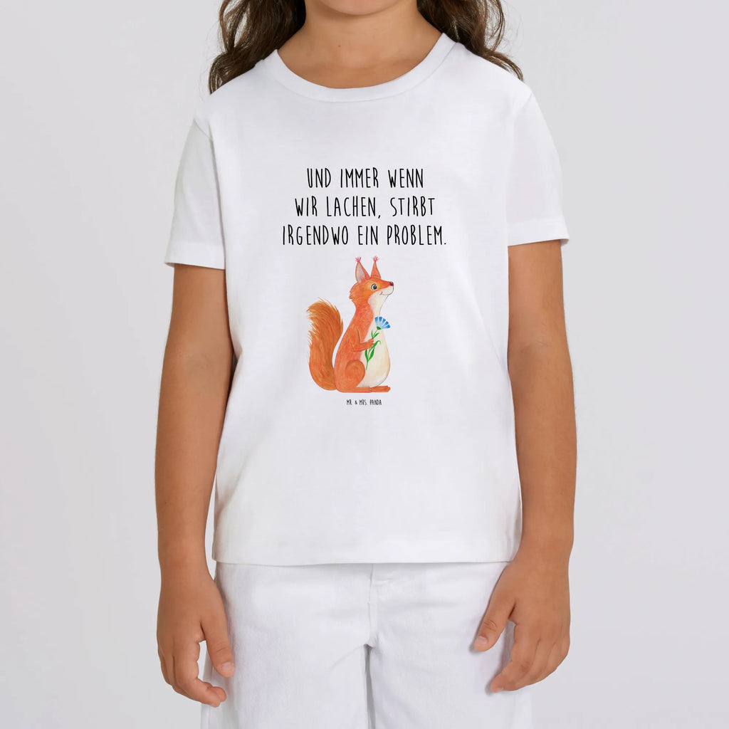 Organic Kinder T-Shirt Eichhörnchen Blume Kinder T-Shirt Jungen, Kinder T-Shirt Mädchen, Kinder T-Shirt, Tiermotive, Gute Laune, lustige Sprüche, Tiere, Motivation Sprüche, Spruch positiv, Lachen, Spaß, Spruch Deko, glücklich Spruch, Eichhörnchen, Motivation Bilder, Eichhorn