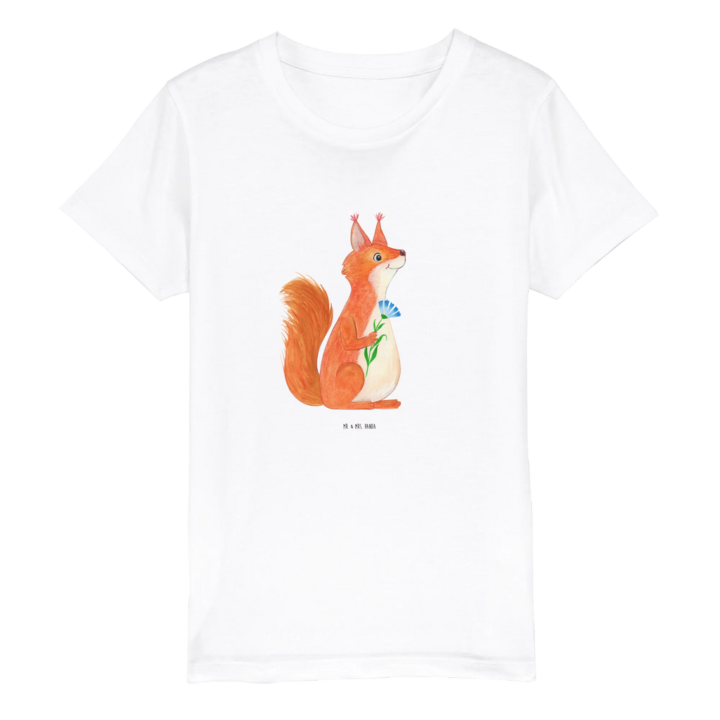 Organic Kinder T-Shirt Eichhörnchen Blume Kinder T-Shirt Jungen, Kinder T-Shirt Mädchen, Kinder T-Shirt, Tiermotive, Gute Laune, lustige Sprüche, Tiere, Motivation Sprüche, Spruch positiv, Lachen, Spaß, Spruch Deko, glücklich Spruch, Eichhörnchen, Motivation Bilder, Eichhorn