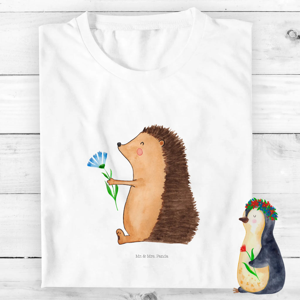 Organic Kinder T-Shirt Igel Blumen Kinder T-Shirt Jungen, Kinder T-Shirt Mädchen, Kinder T-Shirt, Gute Laune, Tiere, Tiermotive, Lustige Sprüche, Gute Besserung, krank, Krankheit, Krankenhaus, Genesungswünsche, Besuch, Igel
