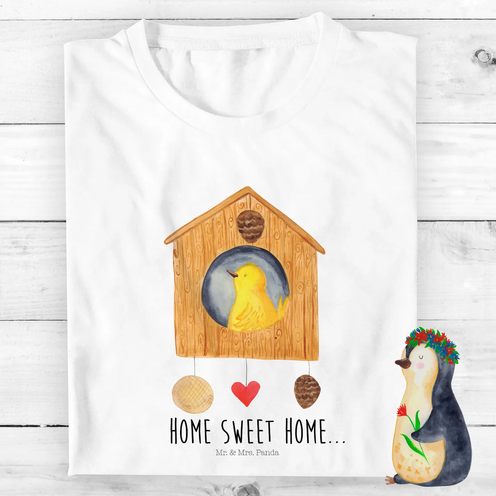Organic Kids T-Shirt birdhouse Home Kinder T-Shirt Mädchen, Kinder T-Shirt Jungen, Kinder T-Shirt, Gute Laune, Tiere, Tiermotive, Lustige Sprüche, Haus, Einzug, Home Sweet Home, Vogel, Einzugsgeschenk, Umzug, Hausbau, Vogelhaus, Geschenk