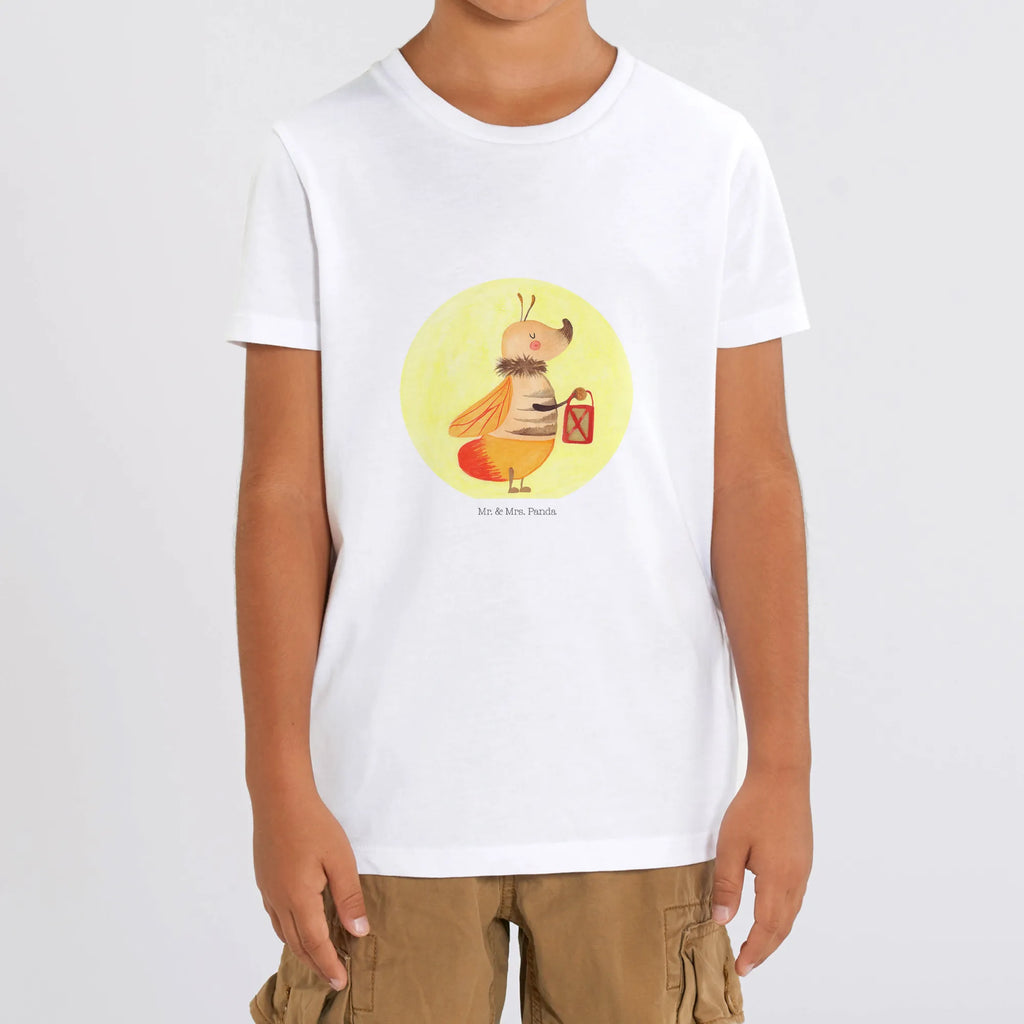 Organiczna koszulka dziecięca Świetlik Kinder T-Shirt Jungen, Kinder T-Shirt, Kinder T-Shirt Mädchen, Gute Laune, Tiere, Tiermotive, lustige Sprüche, Liebesbeweis, magisch, Glühwurm, Glühwürmchen, Jahrestag, Verlobung, Falter, Liebe, Heiratsantrag, Leuchten, Lieblingsmensch, Liebesspruch
