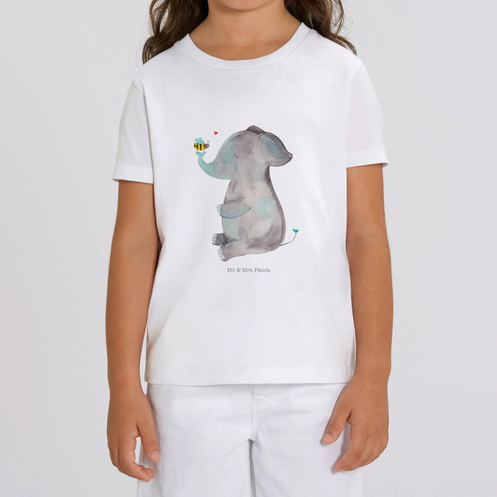 Organic Kids T-Shirt elephant bee Kinder T-Shirt, Kinder T-Shirt Jungen, Kinder T-Shirt Mädchen, Tiermotive, Gute Laune, lustige Sprüche, Tiere, Heiratsantrag, Liebesbeweis, Jahrestag, Liebe, Hochzeitsgeschenk, Biene, Elefant, Liebesspruch, Liebesgeschenk