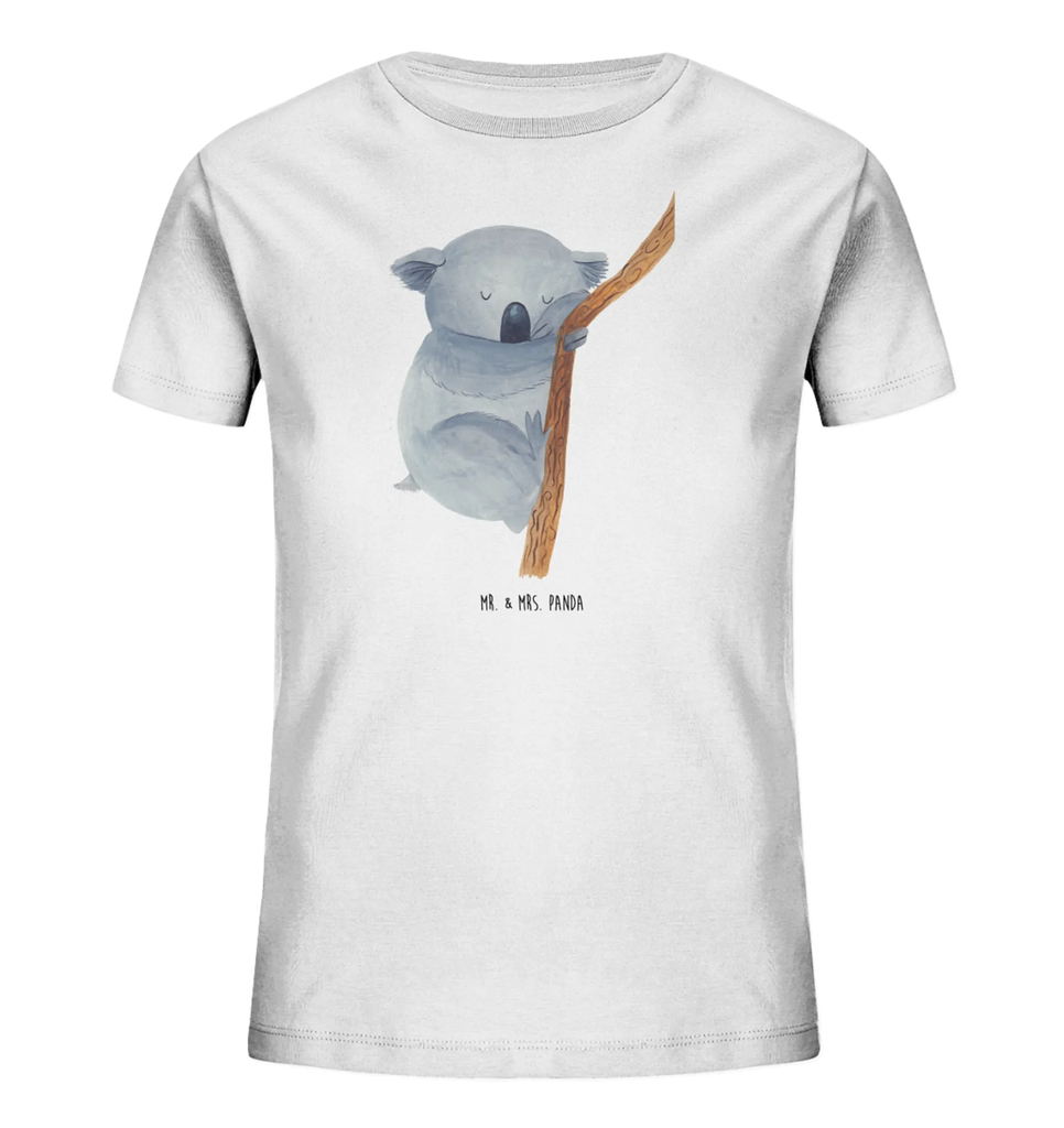 Organic Kinder T-Shirt Koalabär Kinder T-Shirt Jungen, Kinder T-Shirt, Kinder T-Shirt Mädchen, Gute Laune, Tiere, Tiermotive, Lustige Sprüche, Traumland, Koala, Schlafzimmer, Traum, Träumen, Bär, schlafen, Koalabär