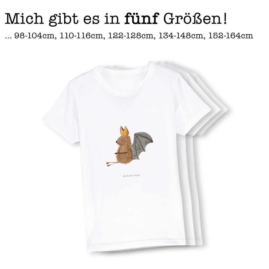 Organic Kinder T-Shirt Fledermaus Sitzen Kinder T-Shirt Mädchen, Kinder T-Shirt Jungen, Kinder T-Shirt, Tiere, Tiermotive, Gute Laune, Lustige Sprüche, Fledermäuse, Entspannen, Fledermaus, Motivation