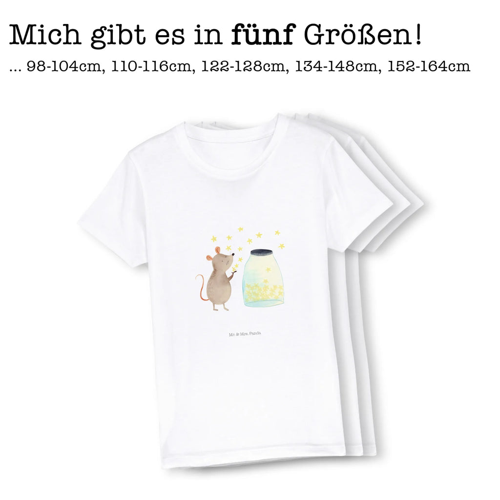 Organic Kinder T-Shirt Maus Sterne Kinder T-Shirt Mädchen, Kinder T-Shirt Jungen, Kinder T-Shirt, Tiermotive, Gute Laune, lustige Sprüche, Tiere, Kindergeburtstag, Kind, Taufgeschenk, Wunsch, Geburt, Geburtstag, erstes Kind, Schwangerschaft, Hoffnung, Maus, Taufe, Träume, Sterne