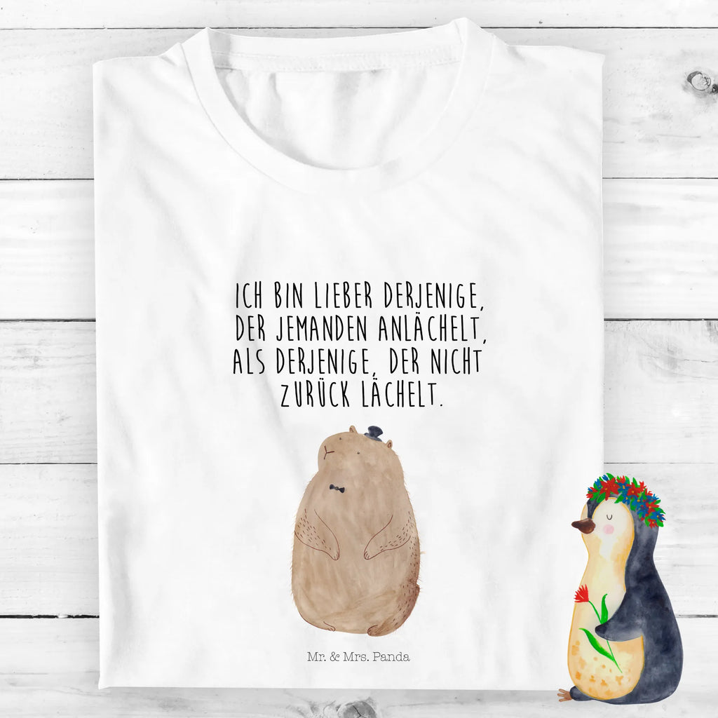 Organic Kinder T-Shirt Murmeltier Kinder T-Shirt, Kinder T-Shirt Mädchen, Kinder T-Shirt Jungen, Tiere, Tiermotive, Gute Laune, Lustige Sprüche, Murmeltier, Knigge, Respekt, Fröhlichkeit, Freundlichkeit, Anstand