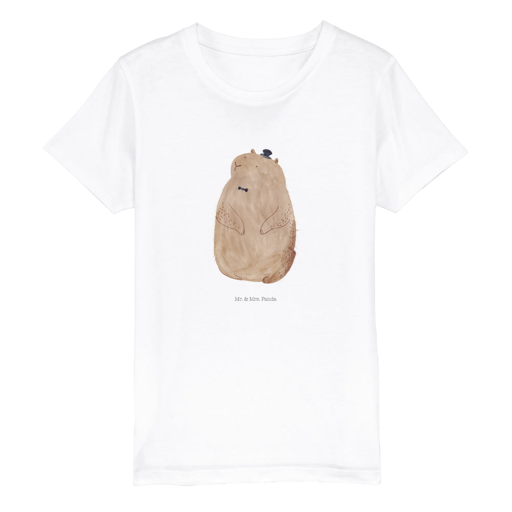 Organic Kinder T-Shirt Murmeltier Kinder T-Shirt, Kinder T-Shirt Mädchen, Kinder T-Shirt Jungen, Tiere, Tiermotive, Gute Laune, Lustige Sprüche, Murmeltier, Knigge, Respekt, Fröhlichkeit, Freundlichkeit, Anstand