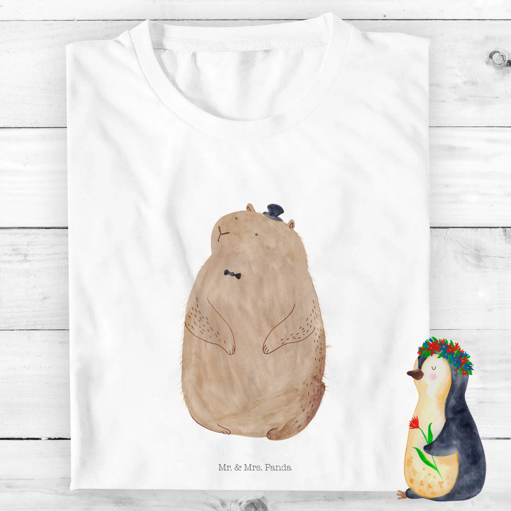 Organic Kinder T-Shirt Murmeltier Kinder T-Shirt, Kinder T-Shirt Mädchen, Kinder T-Shirt Jungen, Tiere, Tiermotive, Gute Laune, Lustige Sprüche, Murmeltier, Knigge, Respekt, Fröhlichkeit, Freundlichkeit, Anstand