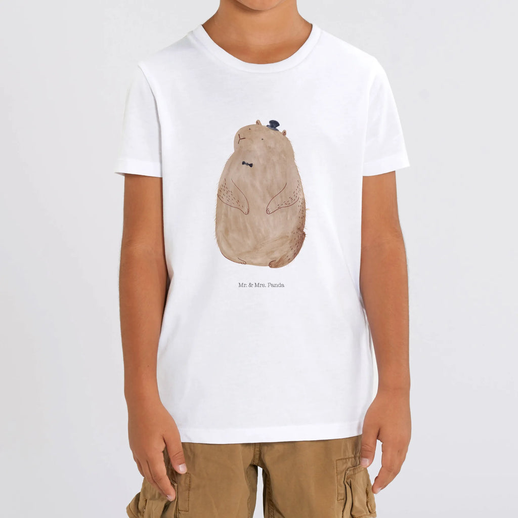 Organic Kinder T-Shirt Murmeltier Kinder T-Shirt, Kinder T-Shirt Mädchen, Kinder T-Shirt Jungen, Tiere, Tiermotive, Gute Laune, Lustige Sprüche, Murmeltier, Knigge, Respekt, Fröhlichkeit, Freundlichkeit, Anstand
