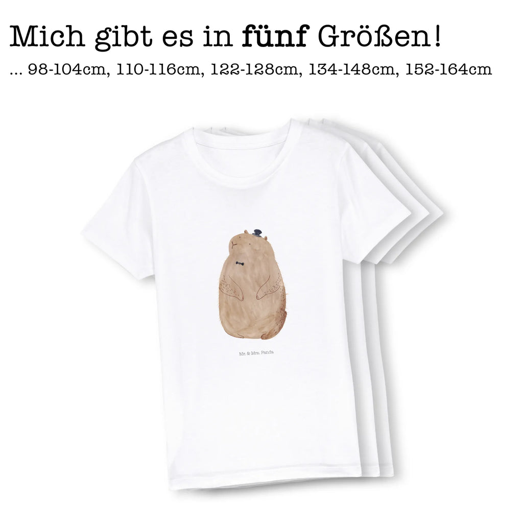 Organic Kinder T-Shirt Murmeltier Kinder T-Shirt, Kinder T-Shirt Mädchen, Kinder T-Shirt Jungen, Tiere, Tiermotive, Gute Laune, Lustige Sprüche, Murmeltier, Knigge, Respekt, Fröhlichkeit, Freundlichkeit, Anstand