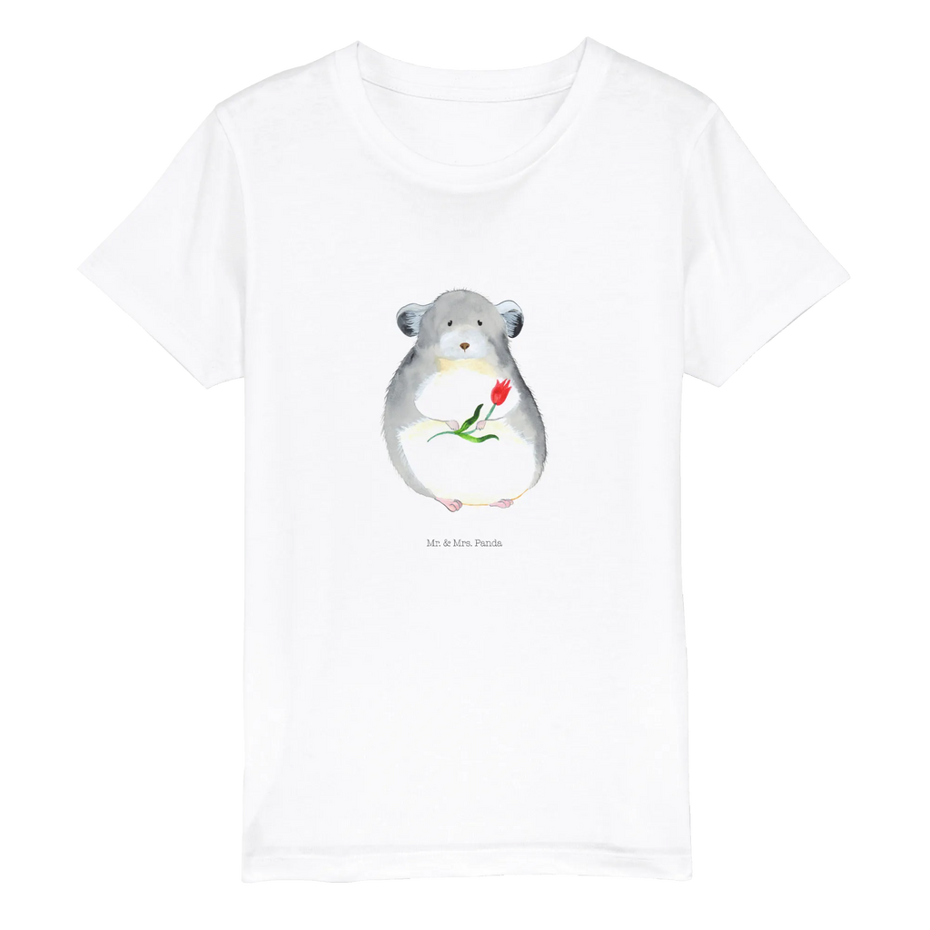 Organic Kinder T-Shirt Chinchilla Blume Kinder T-Shirt Mädchen, Kinder T-Shirt Jungen, Kinder T-Shirt, Gute Laune, Tiere, Tiermotive, Lustige Sprüche, Chinchillas, Chinchilla, Büroalltag, Kummer, Depressionen, traurig sein, Glücklichsein, Chaos, Büro, Liebeskummer