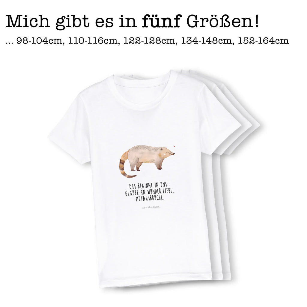 Organic Kinder T-Shirt Nasenbär Kinder T-Shirt Jungen, Kinder T-Shirt, Kinder T-Shirt Mädchen, Gute Laune, Tiere, Tiermotive, Lustige Sprüche, Bär, Nasenbär, Rüsselbär, Nasenbären
