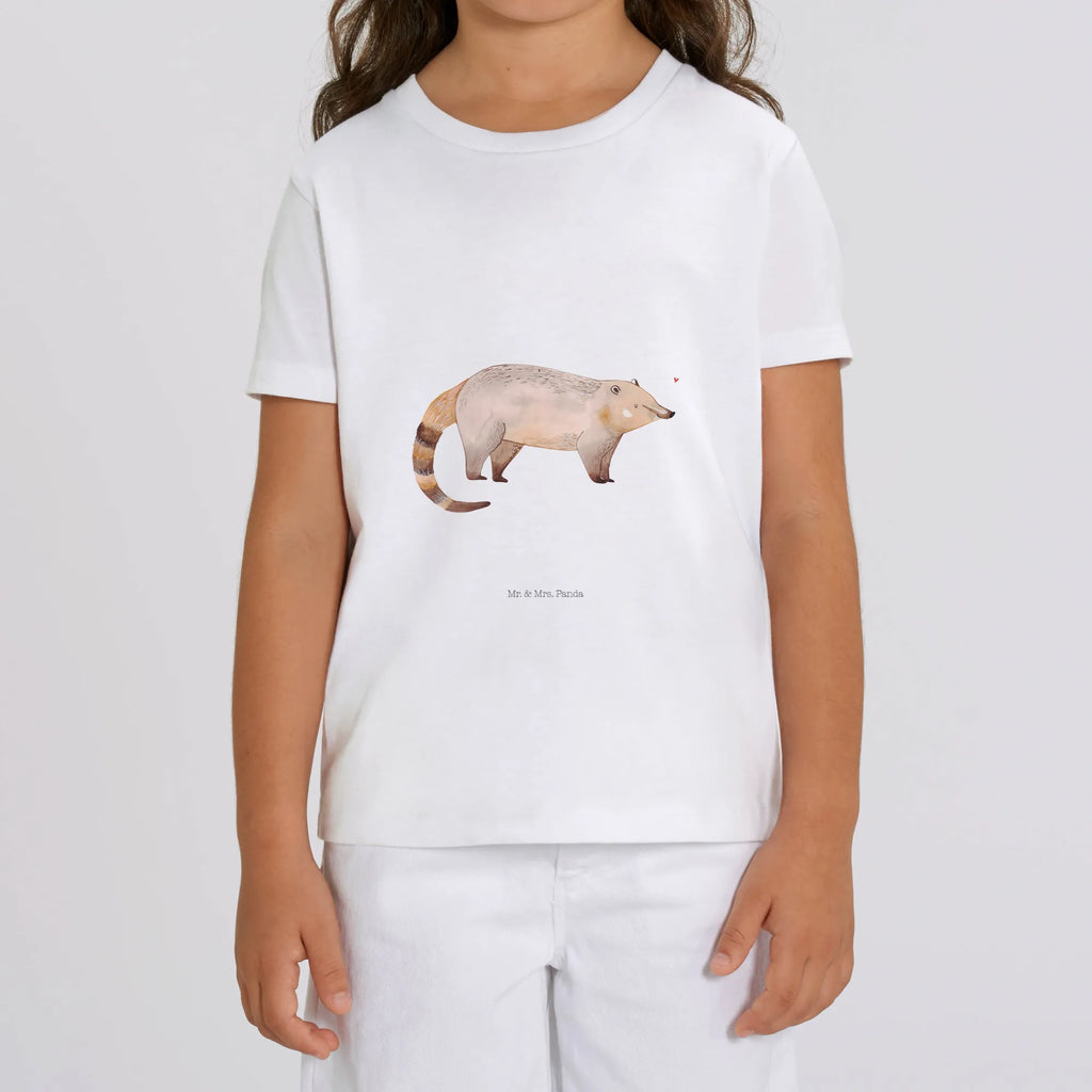 Organic Kinder T-Shirt Nasenbär Kinder T-Shirt Jungen, Kinder T-Shirt, Kinder T-Shirt Mädchen, Gute Laune, Tiere, Tiermotive, Lustige Sprüche, Bär, Nasenbär, Rüsselbär, Nasenbären
