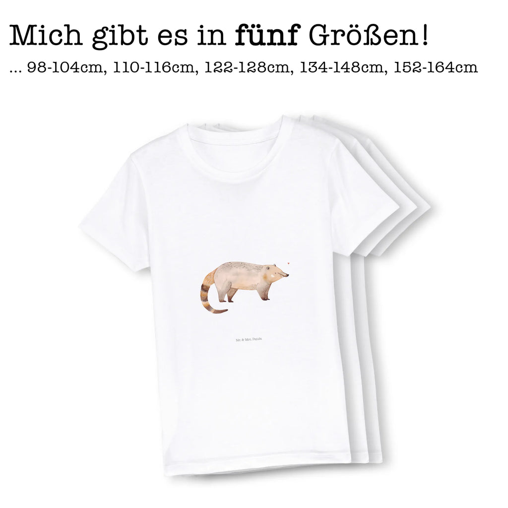 Organic Kinder T-Shirt Nasenbär Kinder T-Shirt Jungen, Kinder T-Shirt, Kinder T-Shirt Mädchen, Gute Laune, Tiere, Tiermotive, Lustige Sprüche, Bär, Nasenbär, Rüsselbär, Nasenbären
