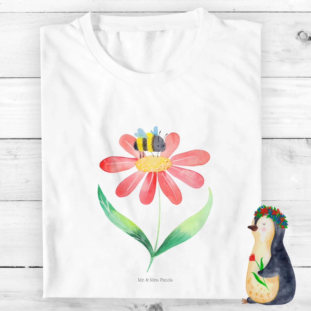 Organic Kinder T-Shirt Hummel Blume Kinder T-Shirt Mädchen, Kinder T-Shirt, Kinder T-Shirt Jungen, Gute Laune, Tiere, Tiermotive, Lustige Sprüche, Biene, Wespe, Hummeln, Blume, Natur, Feld, Flauschig, Hummel