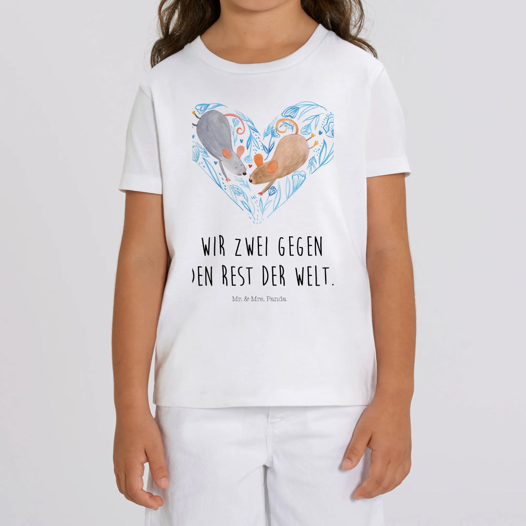 Organic Kinder T-Shirt Mäuse Herz Kinder T-Shirt Mädchen, Kinder T-Shirt, Kinder T-Shirt Jungen, Heiraten, Heiratsantrag, Ehemann, Liebesgeschenk, Hocheitstag, Freund, Ehefrau, Partner, Verlobung, Freundin, Jahrestag, Liebe, Liebesbotschaft, Geschenk für Zwei, Mäuse, Lieblingsmensch, Liebesbeweis, Maus, Gemeinsamkeit, Love, Hochzeit