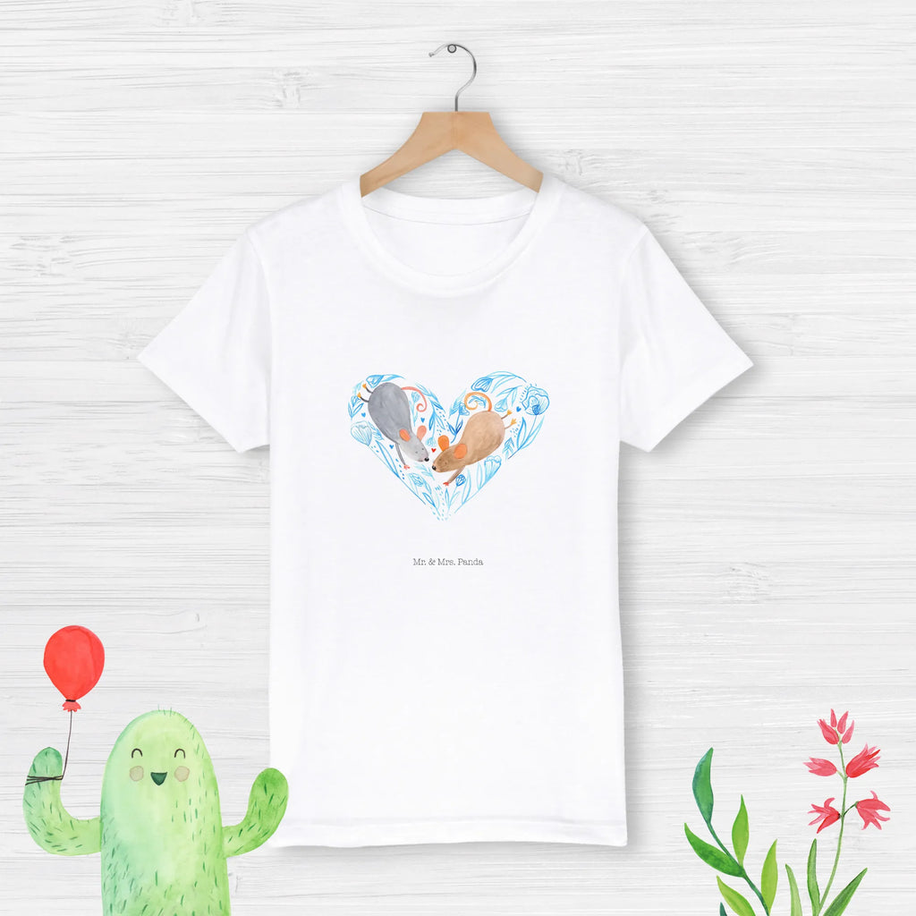 Organic Kinder T-Shirt Mäuse Herz Kinder T-Shirt Mädchen, Kinder T-Shirt, Kinder T-Shirt Jungen, Heiraten, Heiratsantrag, Ehemann, Liebesgeschenk, Hocheitstag, Freund, Ehefrau, Partner, Verlobung, Freundin, Jahrestag, Liebe, Liebesbotschaft, Geschenk für Zwei, Mäuse, Lieblingsmensch, Liebesbeweis, Maus, Gemeinsamkeit, Love, Hochzeit