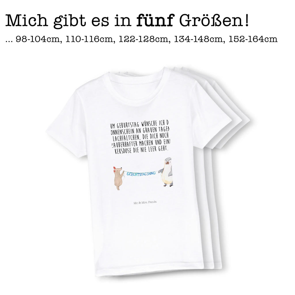 Organic Kinder T-Shirt Maus Pinguin Geburtstag Kinder T-Shirt Mädchen, Kinder T-Shirt, Kinder T-Shirt Jungen, Geburtstagsgeschenk, Geburtstag, Geschenk, Maus, Happy Birthday, Pinguin, Geburtstage, Geburtstagsfeier
